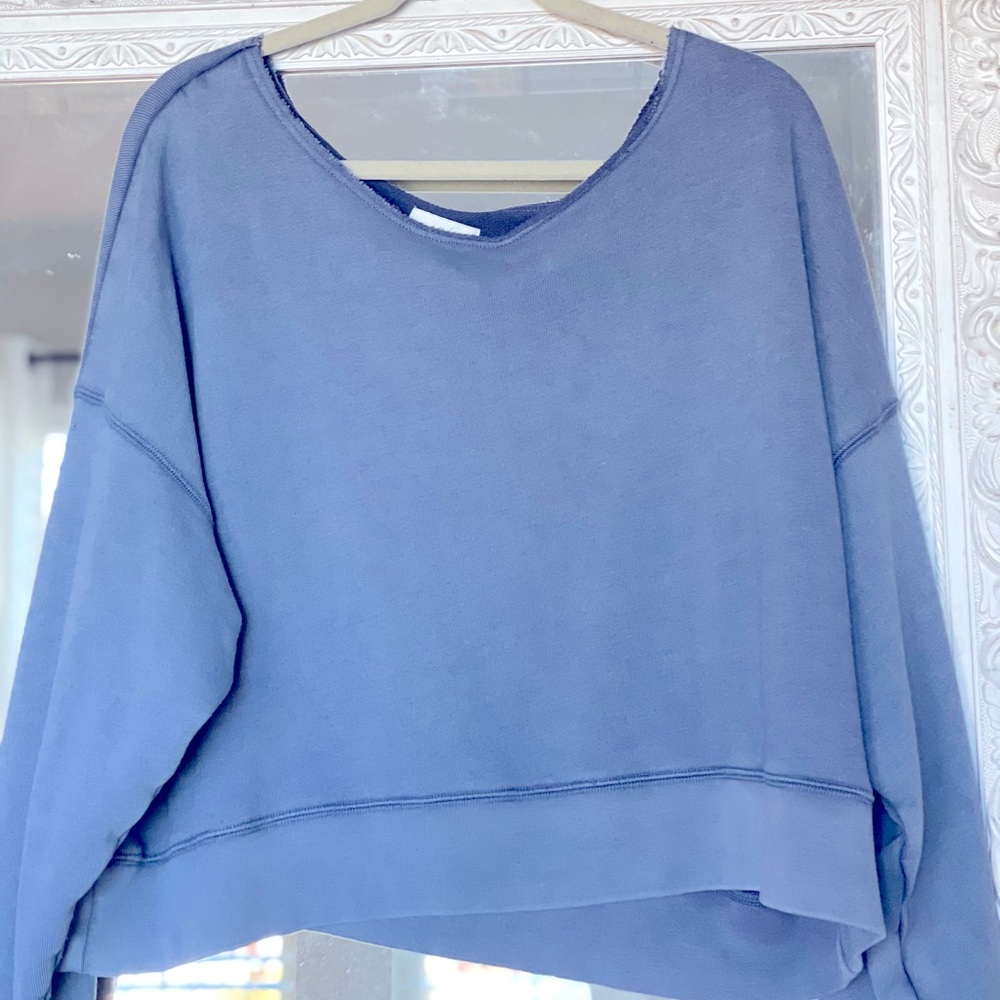 Aerie Off The Shoulder Sweatshirt